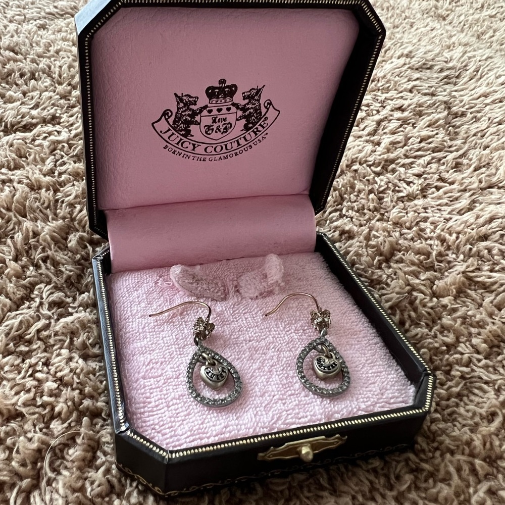 Juicy Couture dangly earrings